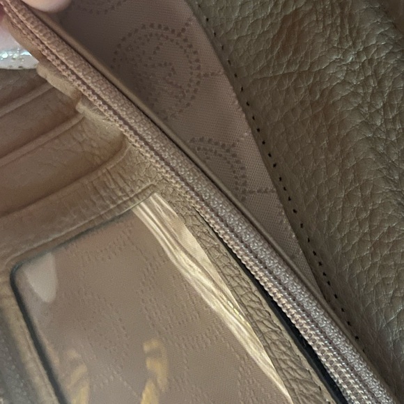 Michael Kors Taupe Leather Wallet - Picture 11 of 11